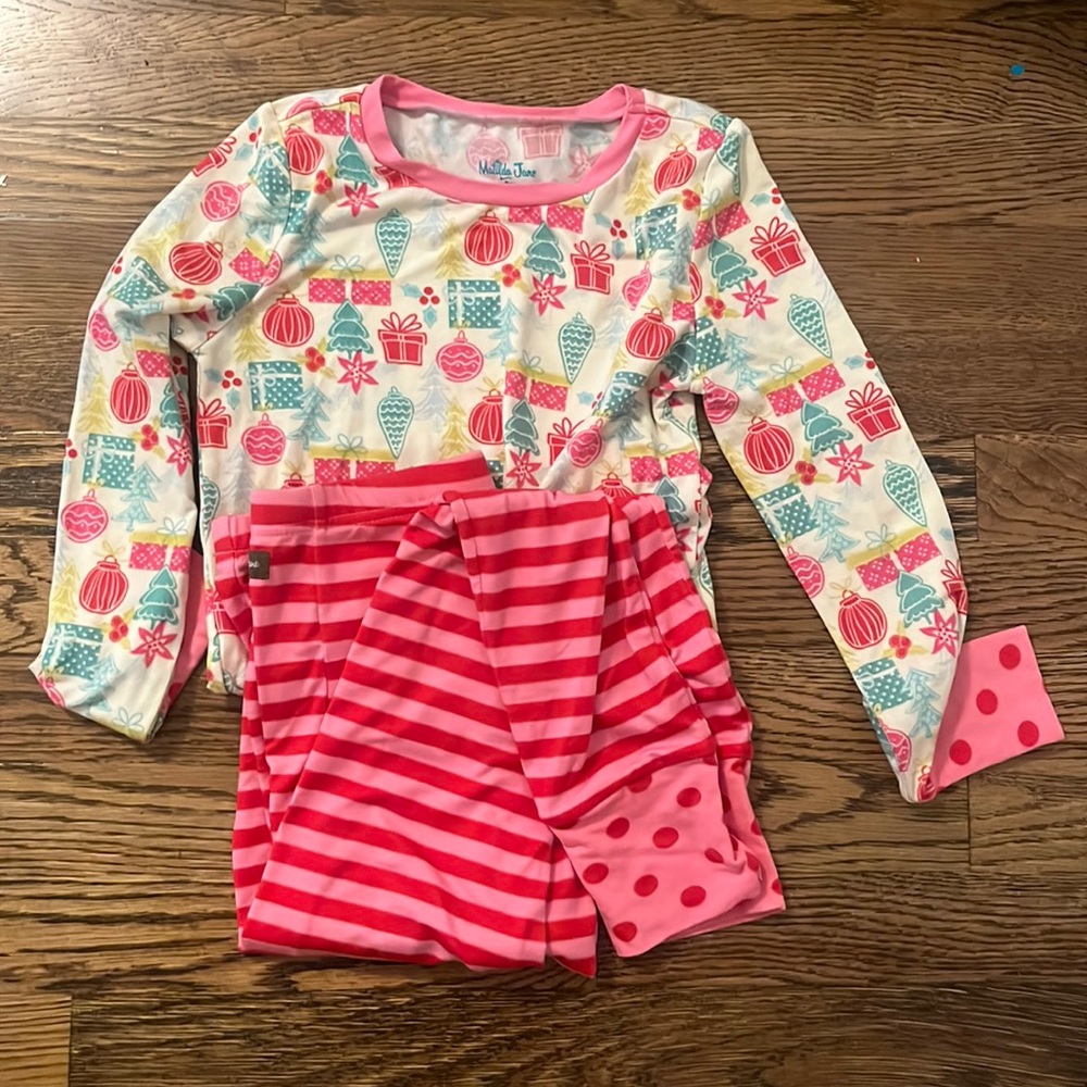 Matilda Jane, pink ornament pajamas